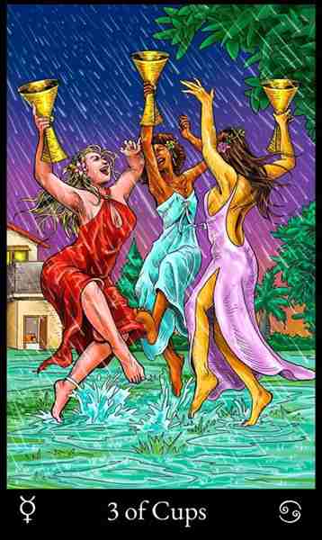 3 of Cups