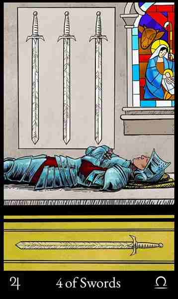 4 of Swords