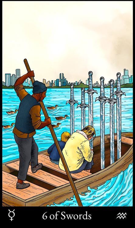 6 of Swords