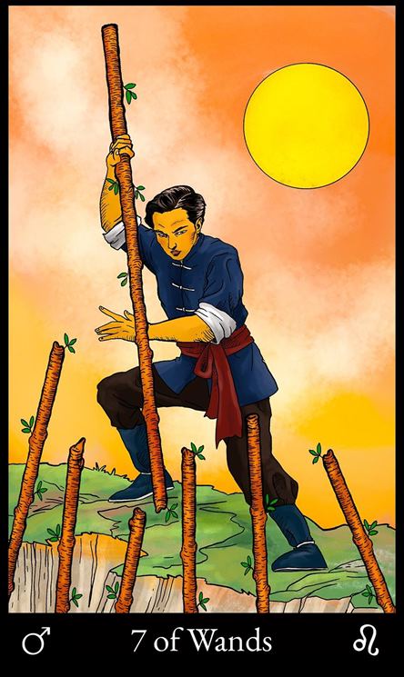 7 of Wands