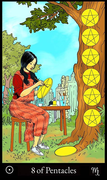 8 of Pentacles
