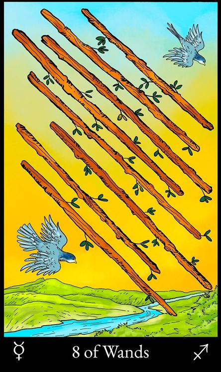 8 of Wands