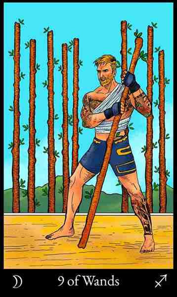 9 of Wands