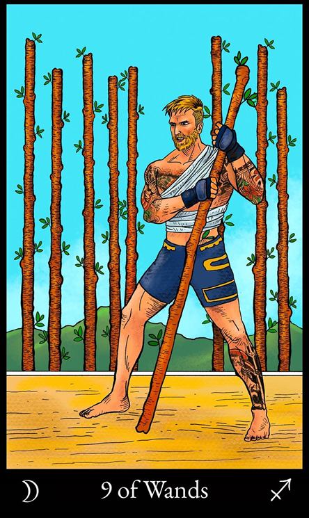 9 of Wands